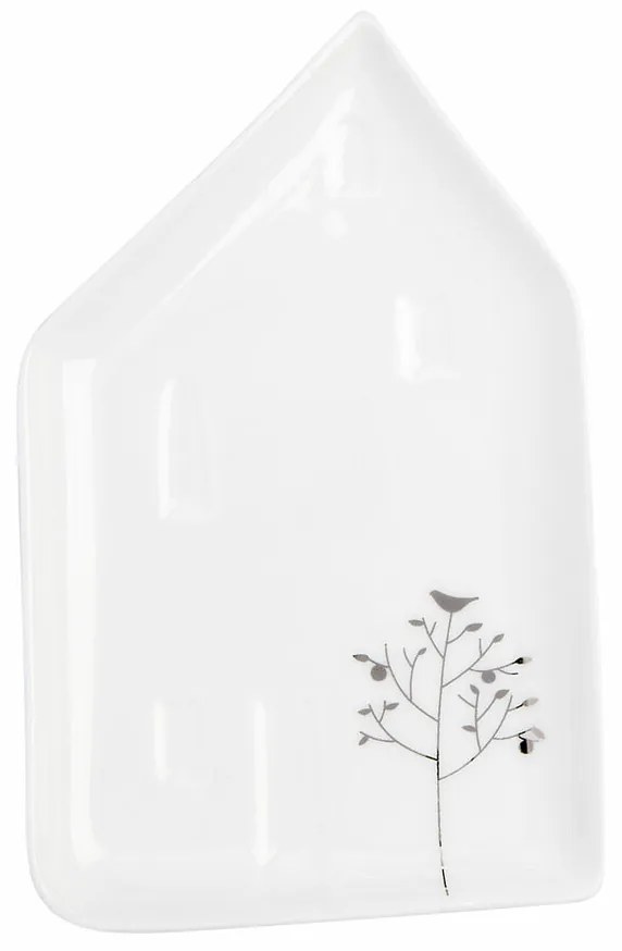 Biela porcelánová miska WONDERLAND HOUSE