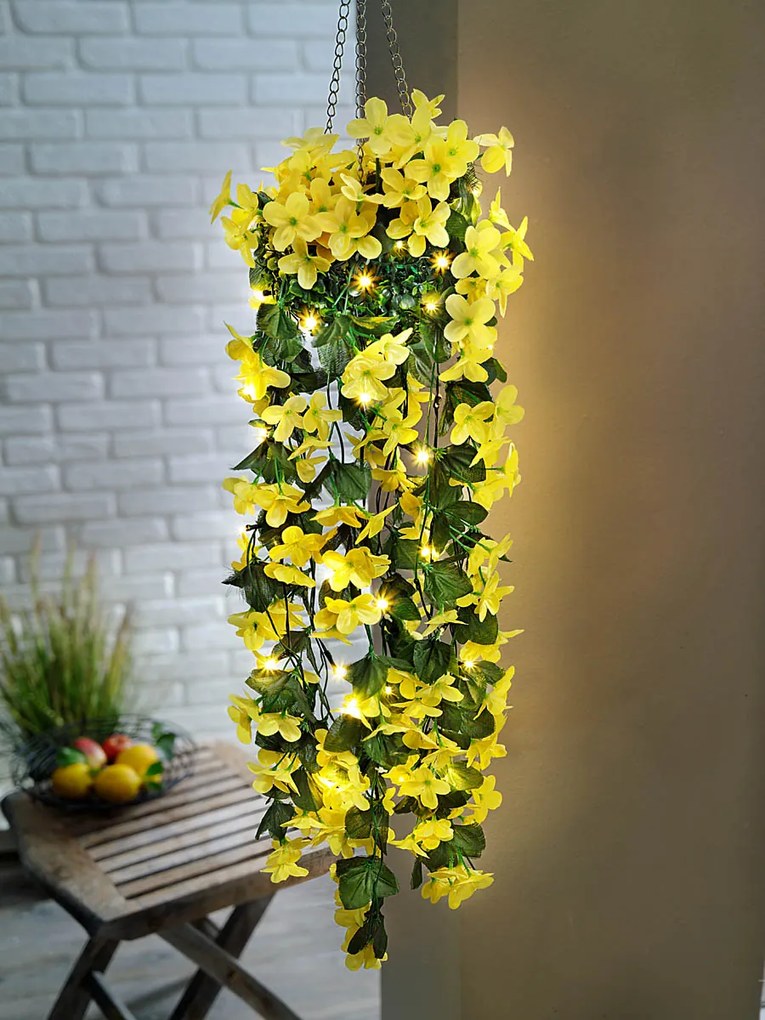 Solárna kvetinová kaskáda Amarillo