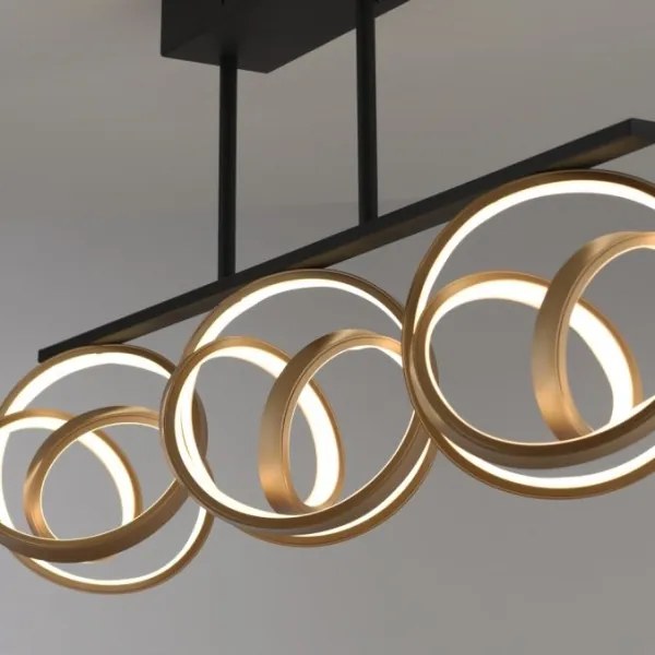 JUST LIGHT. 6245-18 - LED Prisadený luster LOOP 3xLED/11W/230V 2700-5000K + DO