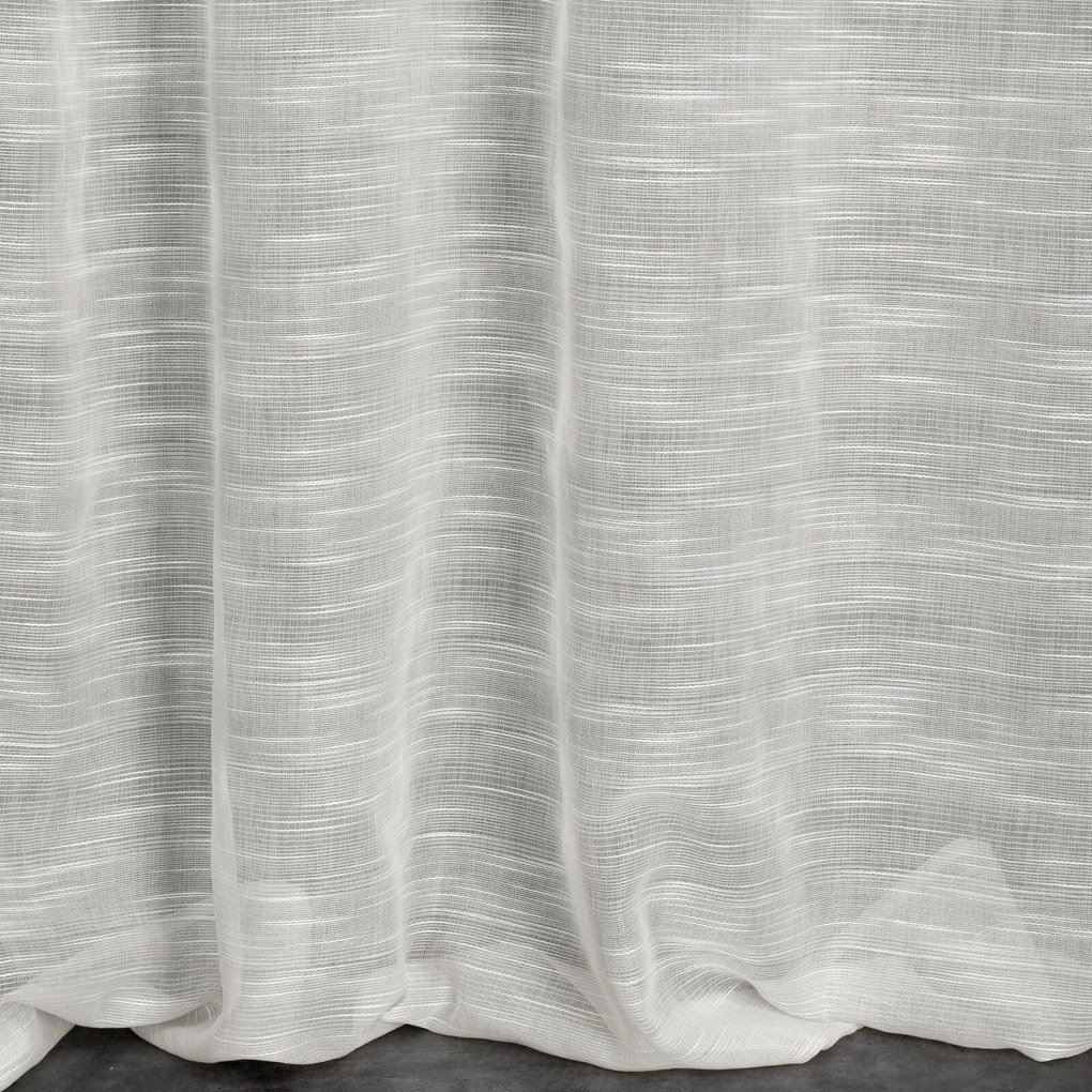 ZÁCLONA NA KRÚŽKOCH ASTERA 140X250 CM KRÉMOVÁ