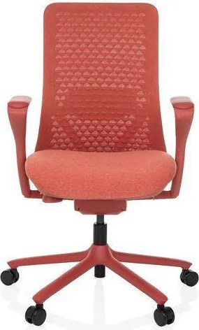 XXXLutz OTOČNÁ STOLIČKA, sieťovina, červená MID.YOU - Online Only kancelárie - 001918076202