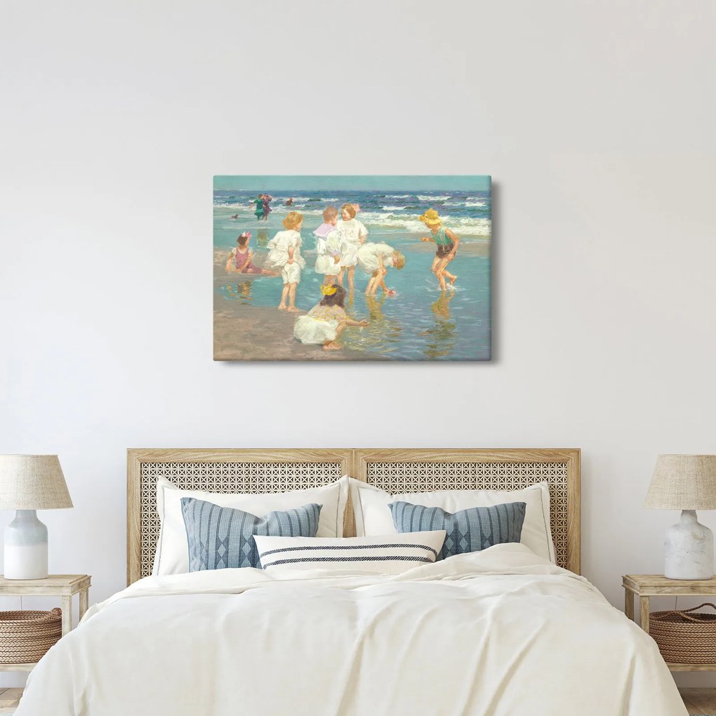 Obraz - Edward Henry Potthast, A Holiday, reprodukcia (90x60 cm)