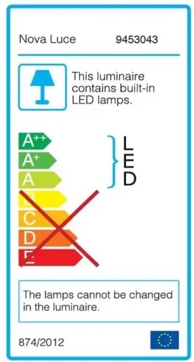 LED luster Rando Smart 60 biele
