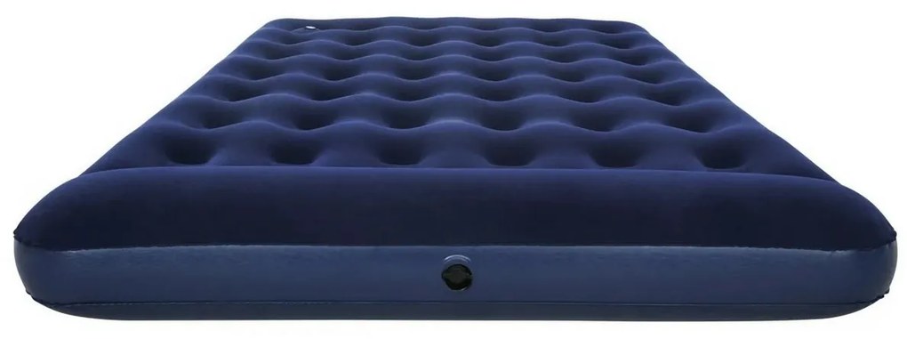 Bestway Semišový nafukovací matrac s nožnou pumpou, 203 x 152 x 28 cm