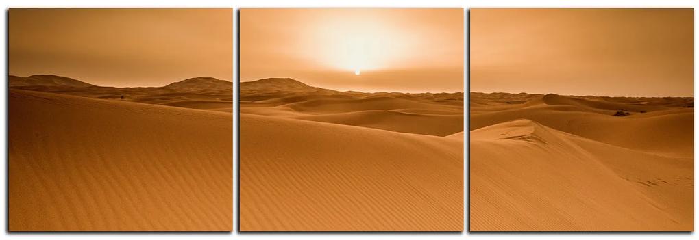 Obraz na plátne - Púšť Sahara - panoráma 5131B (90x30 cm)