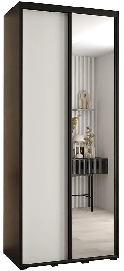 Skriňa 45 Canaris 3 120 čierna/biela/čierna