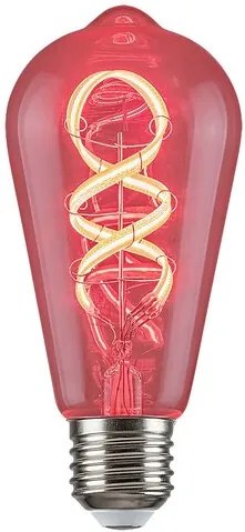 Rabalux LED Spiral Filament žiarovka Amber ST64 4W/E27/300Lm/2700K+RGB/Dim