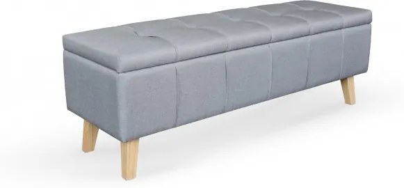 Taburetka Arlon obdĺžnik sivá ÚP (látka)