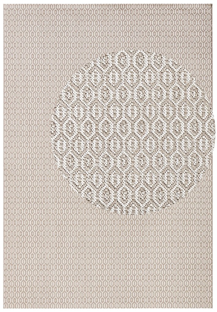 Kusový koberec Meadow 102475 – na von aj na doma, 160x230, béžová, chodba / predsieň, Hanse Home