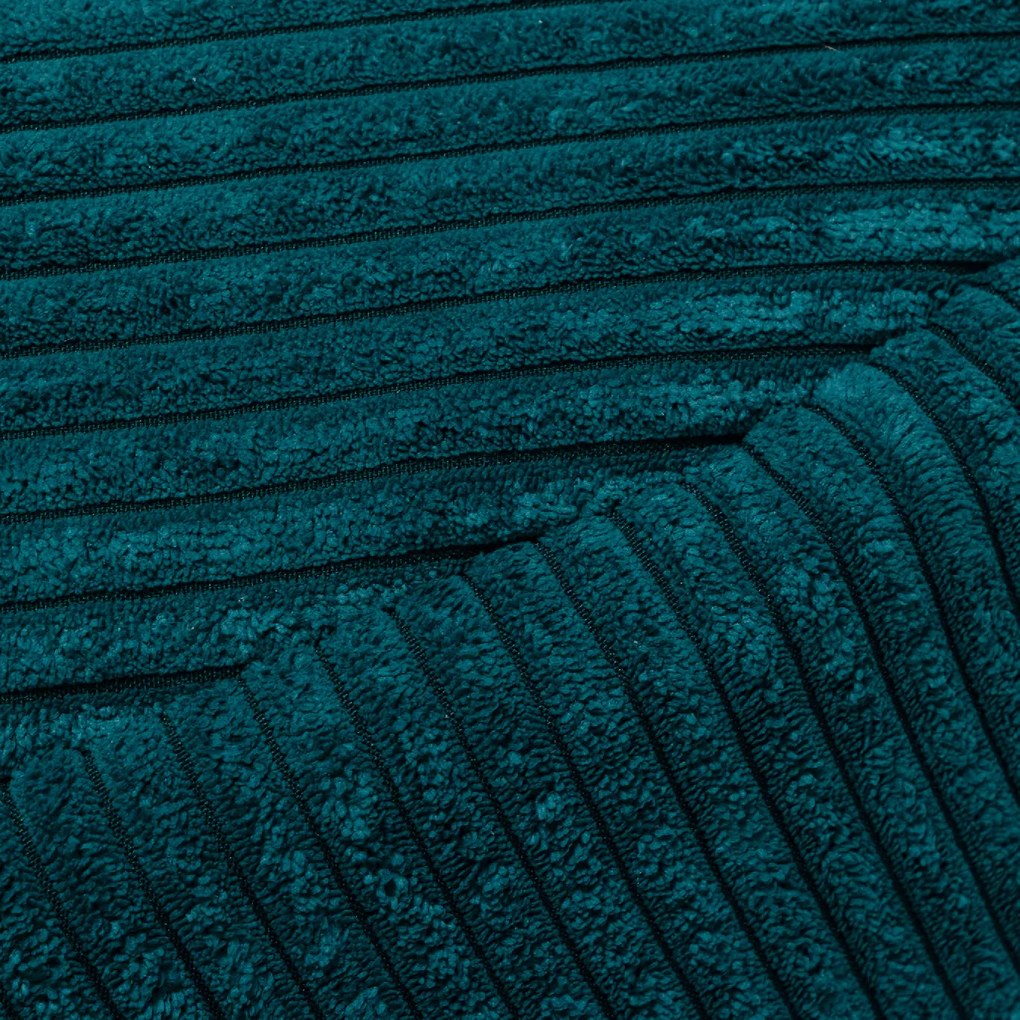 INTERMEDIC SK Kreslo Yoko Velvet – manšestrové kreslo s vankúšom, 75x70x30 cm Farba: SZ29 - tmavo hnedá