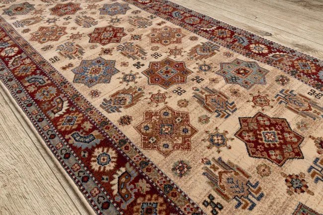 Behúň KESHAN 7683/53555 béžový / terakota