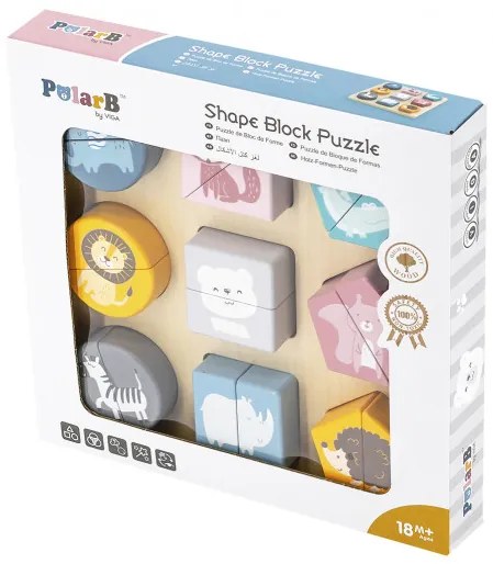 Puzzle Viga 44012 PolarB tvary