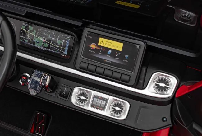 Elektrické autíčko Mercedes Benz G63 AMG XXL STRONG červené