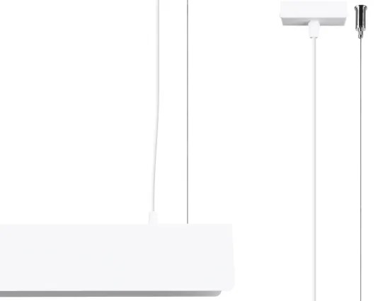 Sollux SL.1394 - LED Luster na lanku SPARK 1xG13/8,5W/230V biela