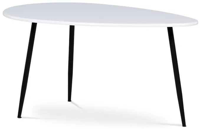 Autronic BONTEC Odkladací stolík 100x60cm, mdf, divoký dub, AF-3012 OAK Farba: Biela