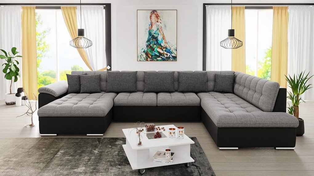 Rohová sedačka s funkciou spania Tony Sale, Dostupné poťahy: Lux 06 + Lux 06 + Lux 05, Strana: Ľavá