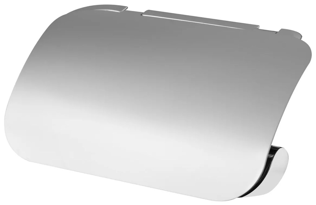 BISK Erga NATURE, držiak na toaletný papier s krytom, chrómová, ERG-04876