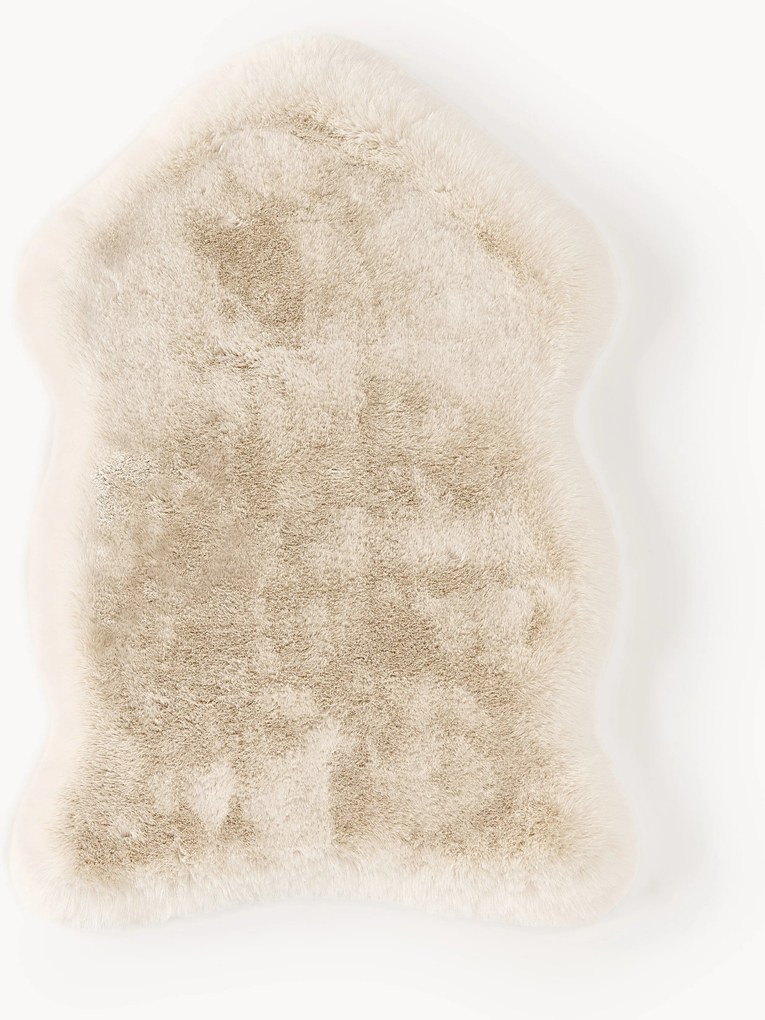 Ručne tkaný koberec z umelej kožušiny Salla