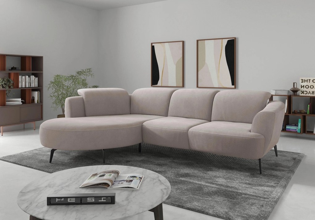 XXXLutz ROHOVÁ SEDAČKA, textil, sivobéžová Sit & More - Sedačky - 000144018551