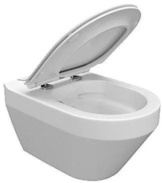 Cersanit Crea WC misa závesná oválna so sedátkom CleanOn, biela, S701-212