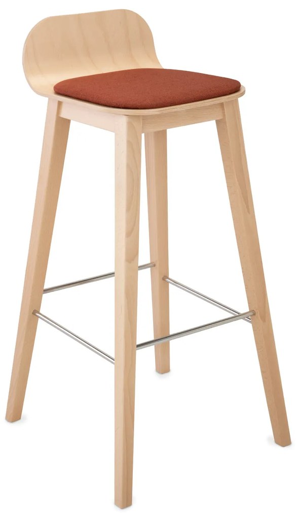 Grospol - Barová stolička Malmo Wood Plus 4HW
