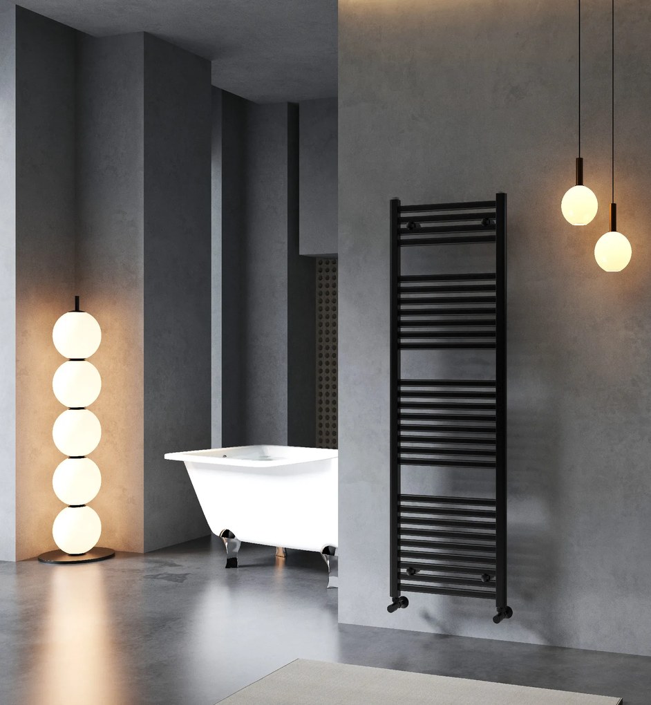 Cerano Donovan, vykurovacie teleso 1600x500mm, 477W, rozteč pripojenia 450 mm, čierna matná, CER-CER-429613