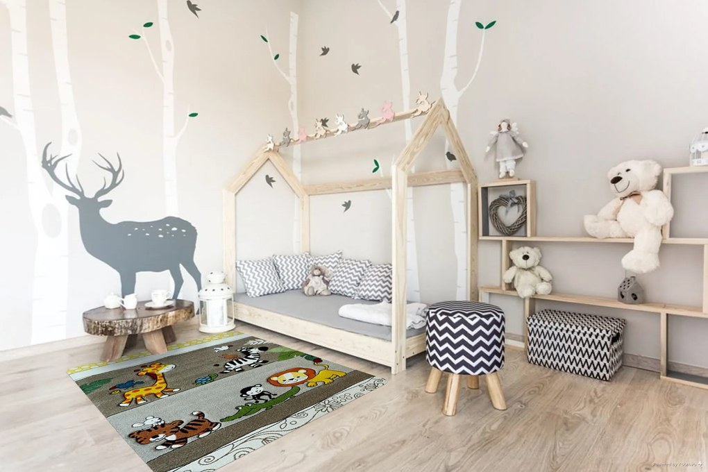 Kusový koberec Smart Kids 22310 Beige, 160x230, viacfarebná, detská izba, Berfin Dywany