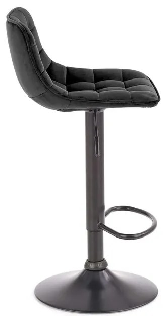 Halmar Barová stolička H95, čierna