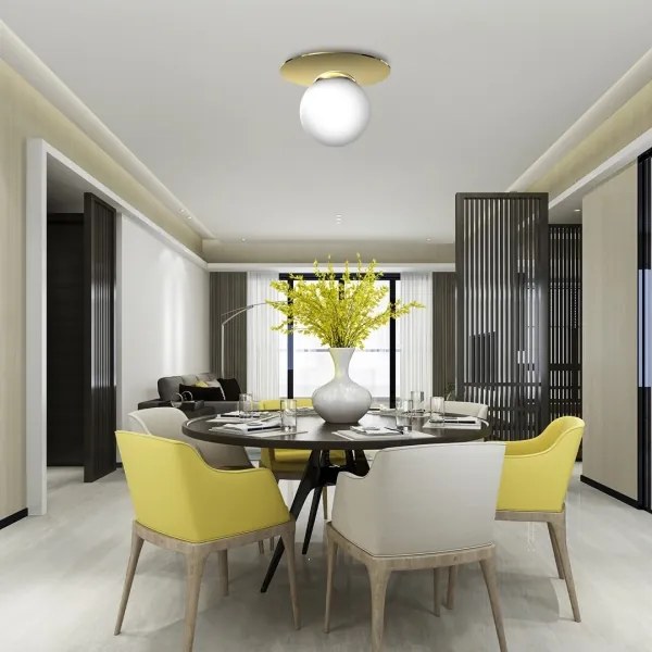 Stropné svietidlo PLATO 1xE14/40W/230V pr. 22 cm