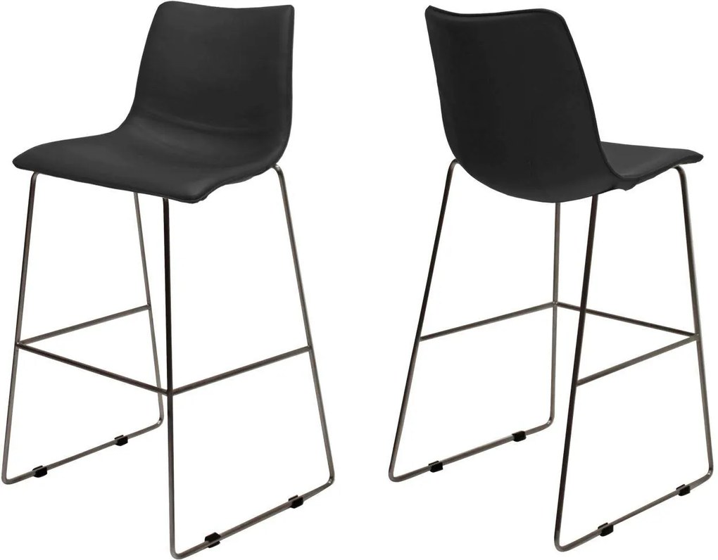 Barová  stolička Sigma / čierna