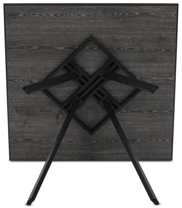 Autronic BONTEC Jedálenský stôl 90x90cm, lamino, sivý dub, HT-R5190 GREY Farba: Šedá