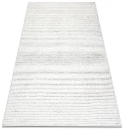 Moderný koberec MODE 00052 linky, geometrická krémová Veľkosť: 120x170 cm
