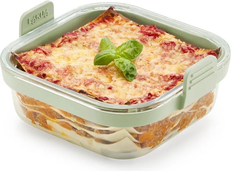 Sklenená forma do teplovzdušnej fritézy 18,5x17,5 cm – Lékué