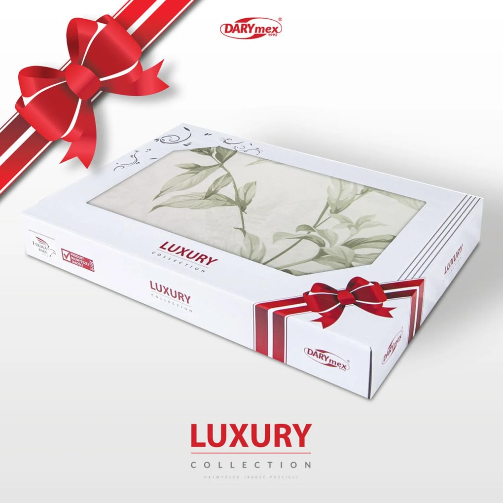 SATÉNOVÉ POSTEĽNÉ OBLIEČKY LUXURY MASS2 160X200 CM, 2 KS 70X80 CM VZOROVANÉ