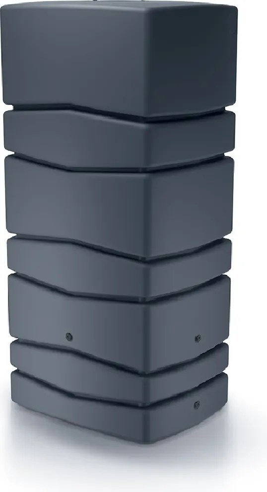 Waterform Sud na dažďovú vodu AQUA TOWER antracit 650l
