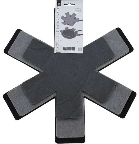 Súprava ochranných preložiek medzi panvice pr. 38 cm, 6 ks
