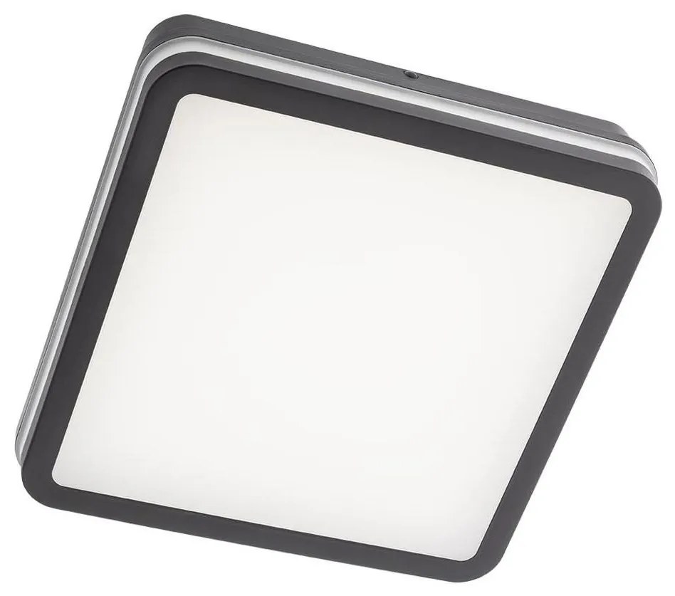 Redo 90292 - LED Vonkajšie stropné svietidlo so senzorom ISOLA LED/24W/230V IP54