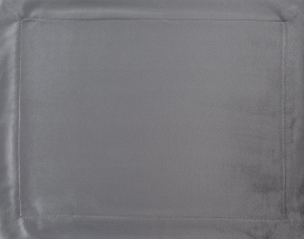 SADA 4 KS PRESTIERANIE NA STÔL MELINDA 40X30 CM SIVÁ