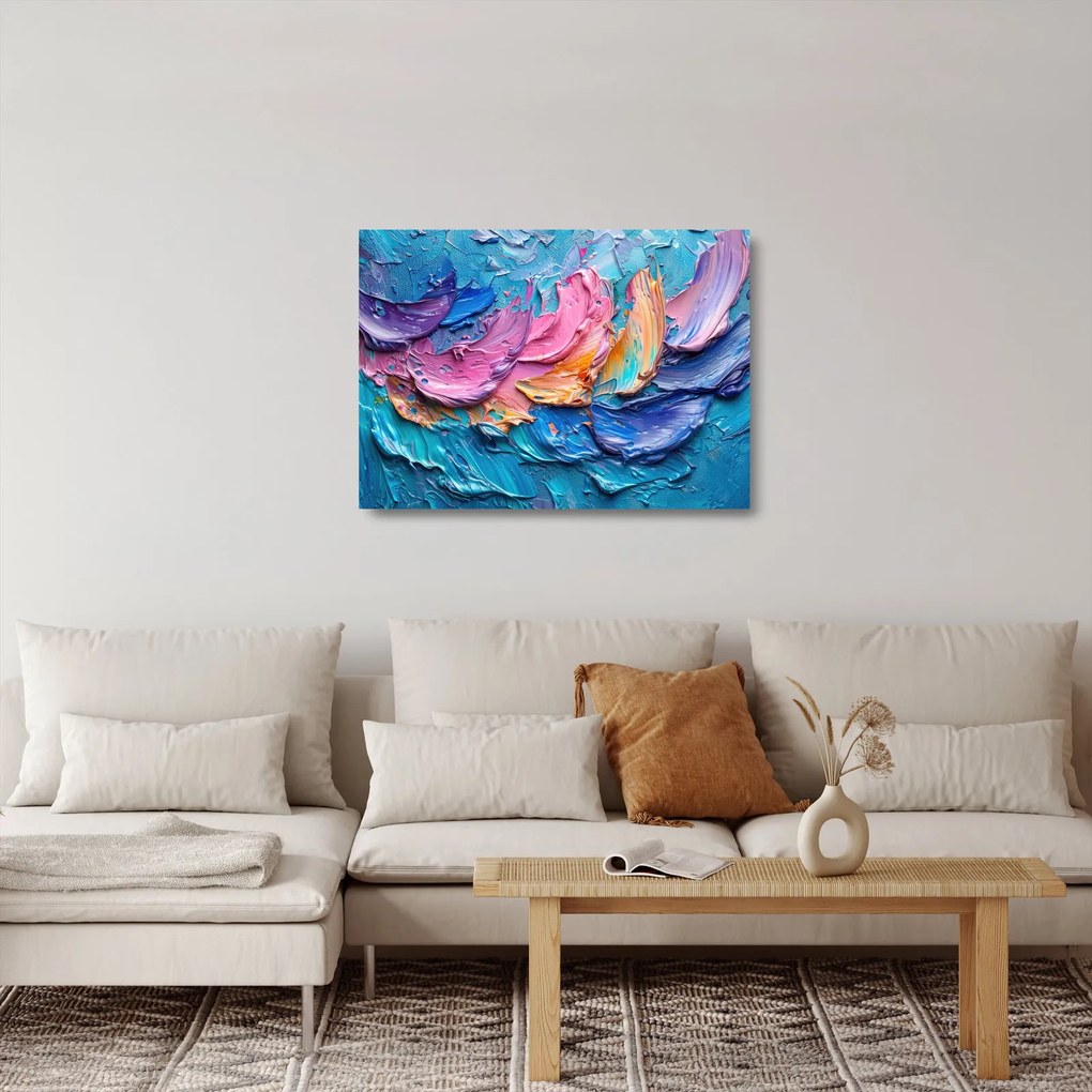 Sklenený obraz - Olejomaľba (70x50 cm)