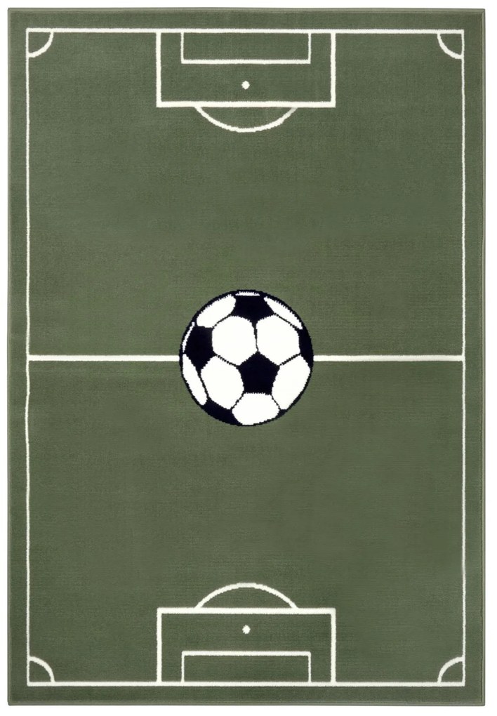 Detský koberček Adventures 105526 Green, 80x150, zelená, detská izba, Hanse Home
