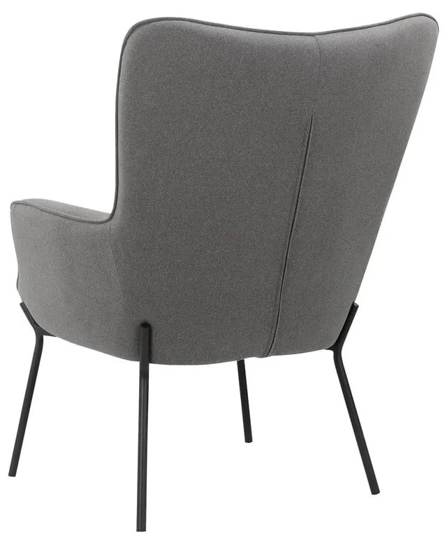 Sivé kreslo Boris – Støraa