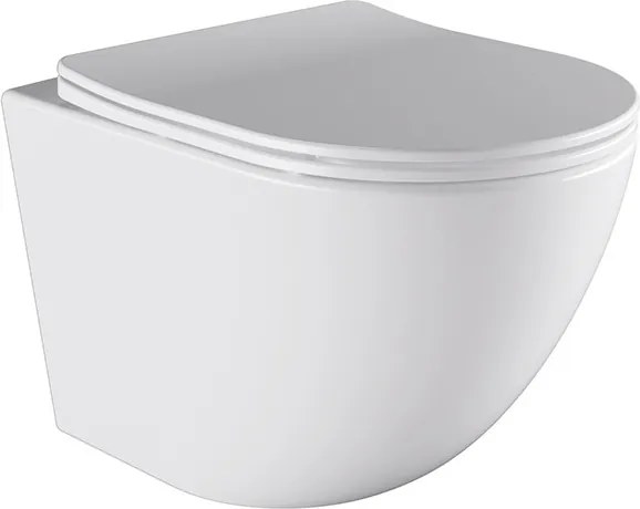 BPS-koupelny Podomietkový modul Geberit DuoFix s WC misou PURO-WH-03 + ovládacie tlačidlo Delta 50 čierna mat