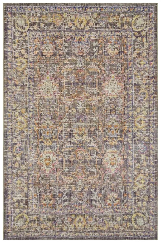 Nouristan - Hanse Home koberce Kusový koberec Cairo 105589 Luxor Grey Multicolored – na von aj na doma - 200x280 cm