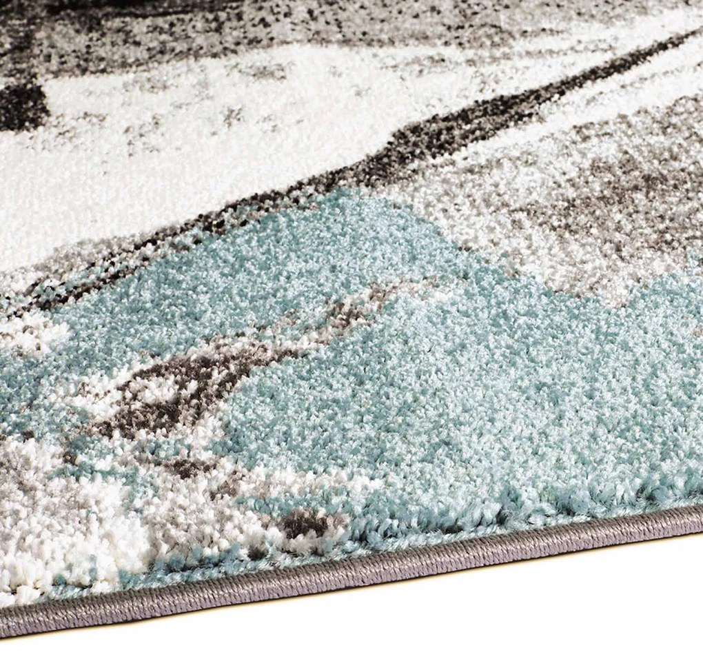 Dekorstudio Moderný koberec MODA SOFT sivo modrý 1134 Rozmer koberca: 80x300cm