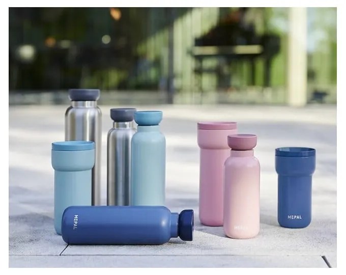 Tmavomodrý termohrnček 375 ml Nordic denim – Mepal