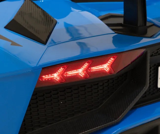 Detské elektrické autíčko Lamborghini Aventador SV 24 V modré