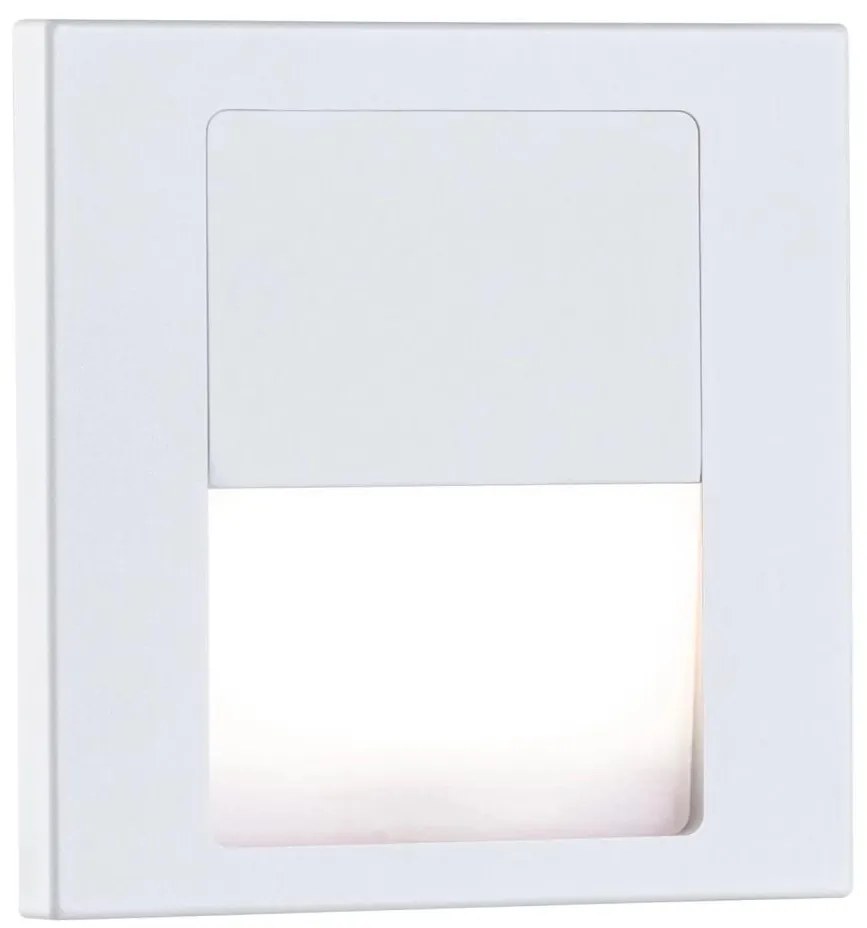 Paulmann 79999 - LED/1W Schodiskové svietidlo TSARO 230V Follow/biela W4732