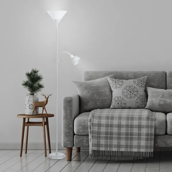 Rabalux 4061 - stojacia lampa ACTION 1xE27/100W+E14/25W