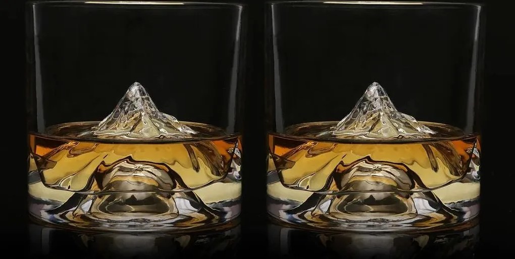 Sklenené poháriky na whisky K2 2 ks