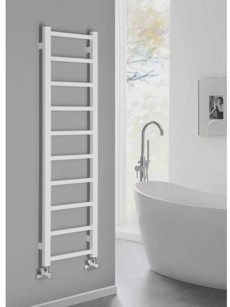 Sapho - Kúpeľňový radiátor METRO LIGHT 211W 30x114 cm biela